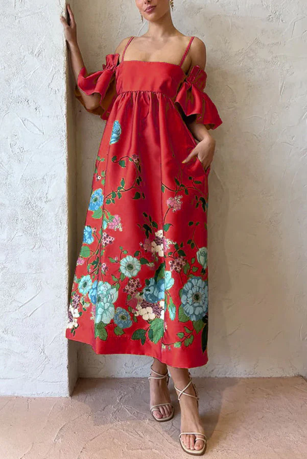 Arielle | Elegantes Kleid mit einzigartigen Ärmeln & praktischen Taschen - Image 4