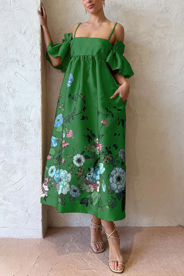 Arielle | Elegantes Kleid mit einzigartigen Ärmeln & praktischen Taschen - Image 6