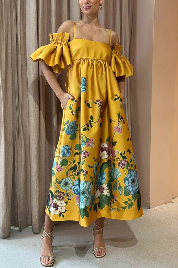 Arielle | Elegantes Kleid mit einzigartigen Ärmeln & praktischen Taschen - Image 9