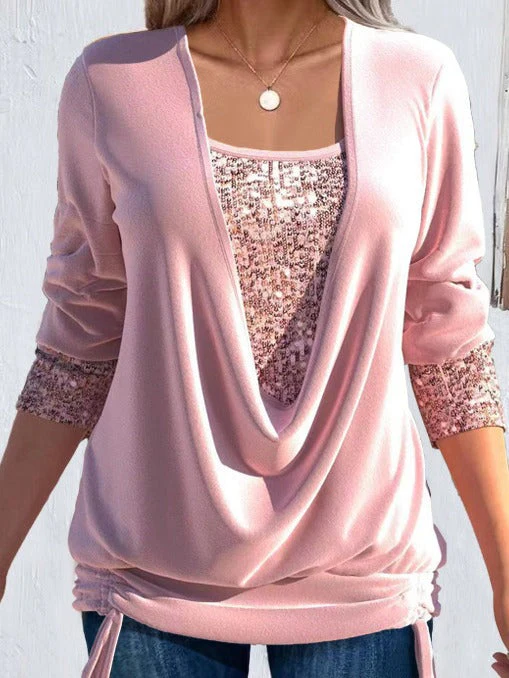 Ariellea - Soft-Touch-Bluse mit Drapierung - Image 3