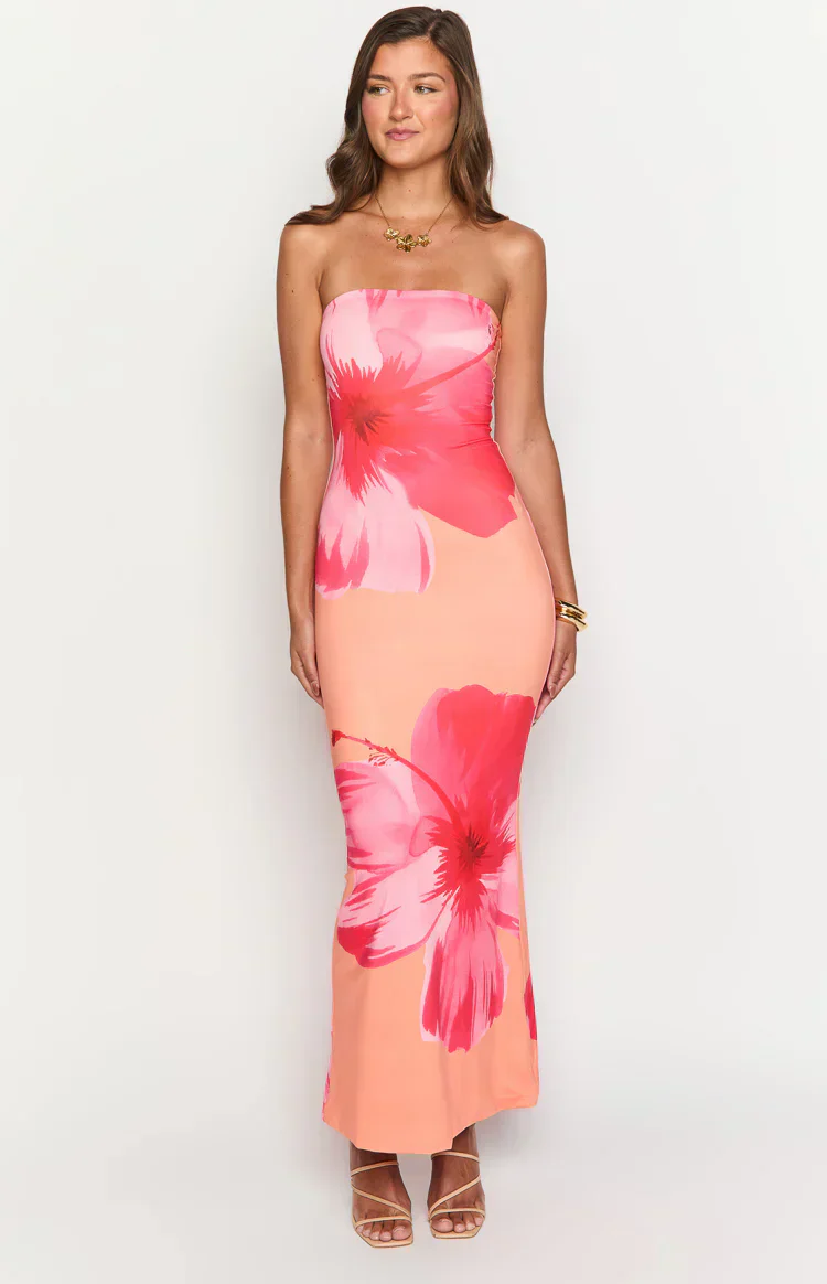 Arizona - Maxikleid aus floraler Mesh-Spitze - Image 5
