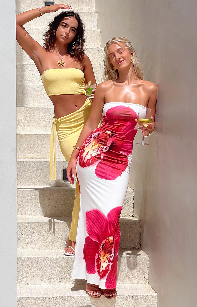 Arizona - Maxikleid aus floraler Mesh-Spitze - Image 9