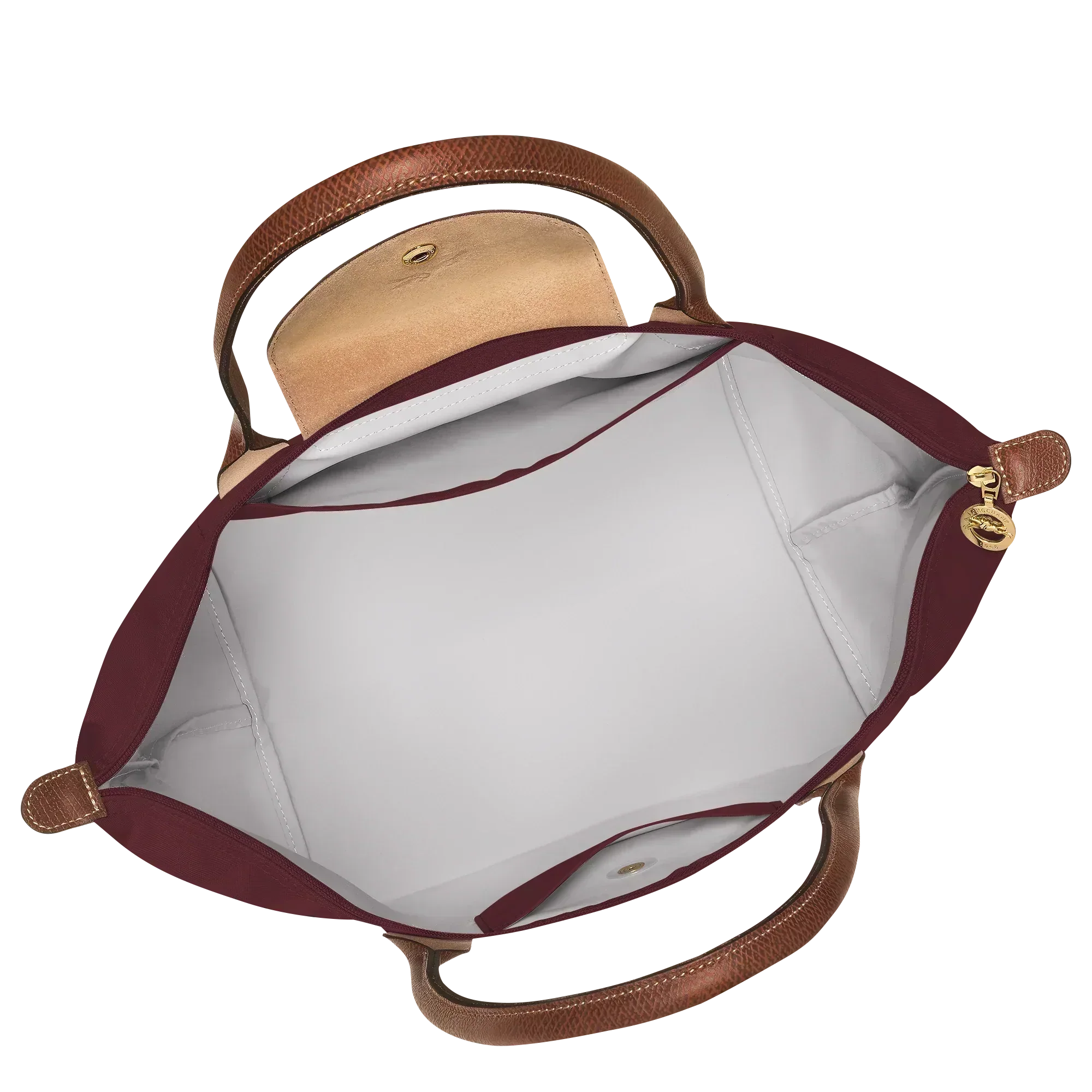 Armella® | Große Le Pliage Tasche, Burgunder - Image 4