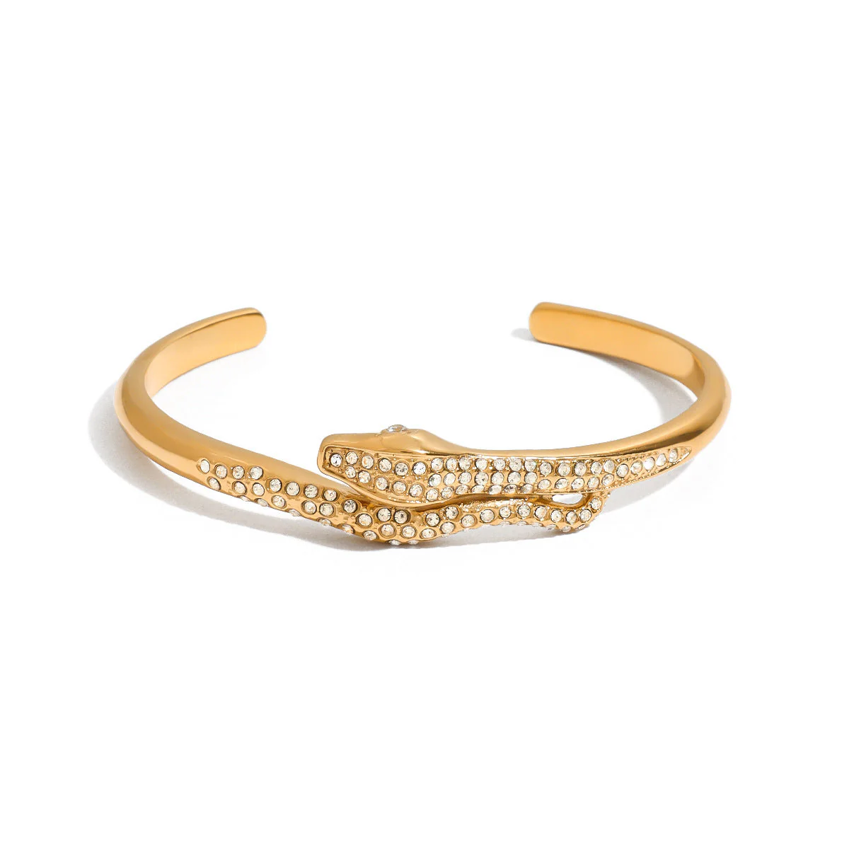 Armgard - Goldene Schlangen-Cuffs - Image 5