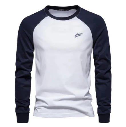 Arvex - Soft-Touch Langarm-T-Shirt mit Rundhalsausschnitt - Image 8
