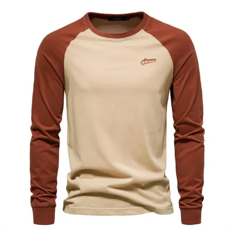 Arvex - Soft-Touch Langarm-T-Shirt mit Rundhalsausschnitt - Image 9