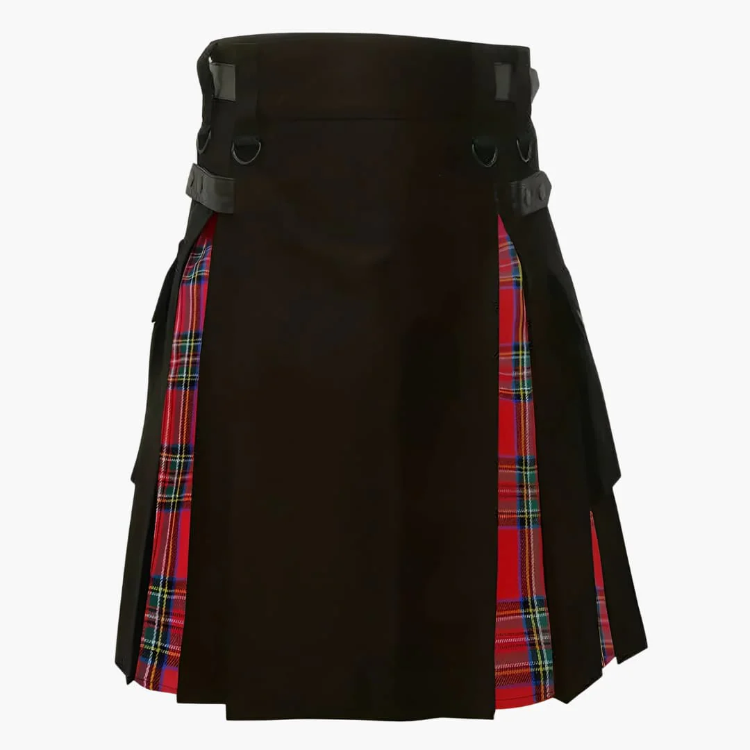 Asymmetrischer Falten-Kiltrock für Damen - Oktoberfest 2025 - Image 2