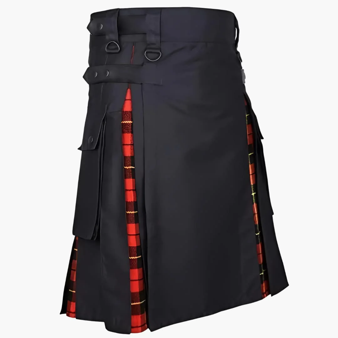Asymmetrischer Falten-Kiltrock für Damen - Oktoberfest 2025 - Image 4