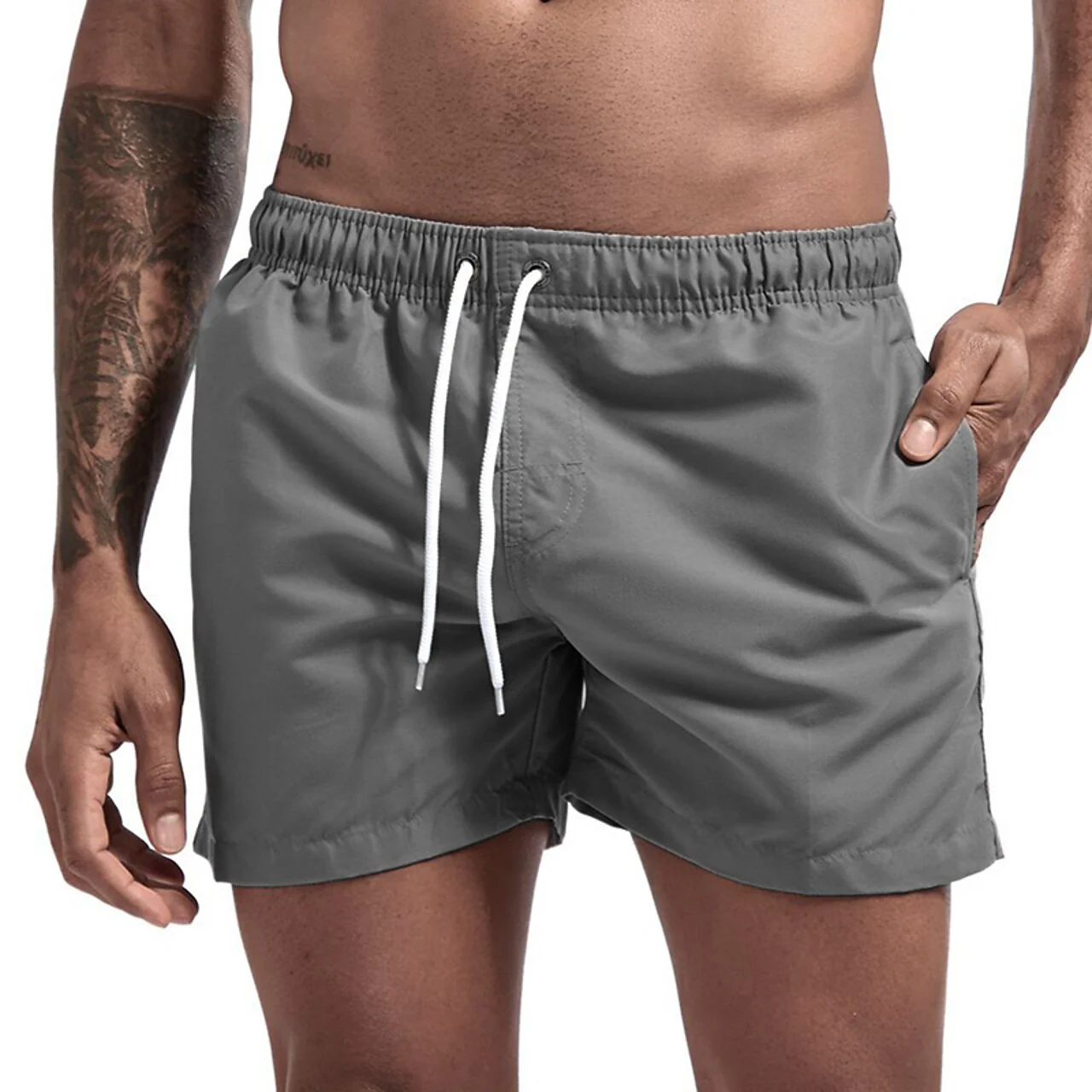 Atmungsaktive Herren-Badeshorts für den Sommer - Merlin - Image 10