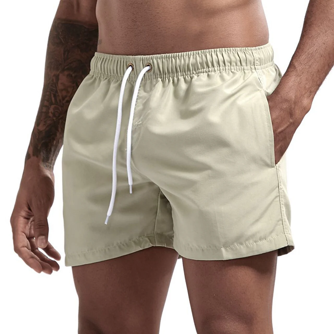 Atmungsaktive Herren-Badeshorts für den Sommer - Merlin - Image 3