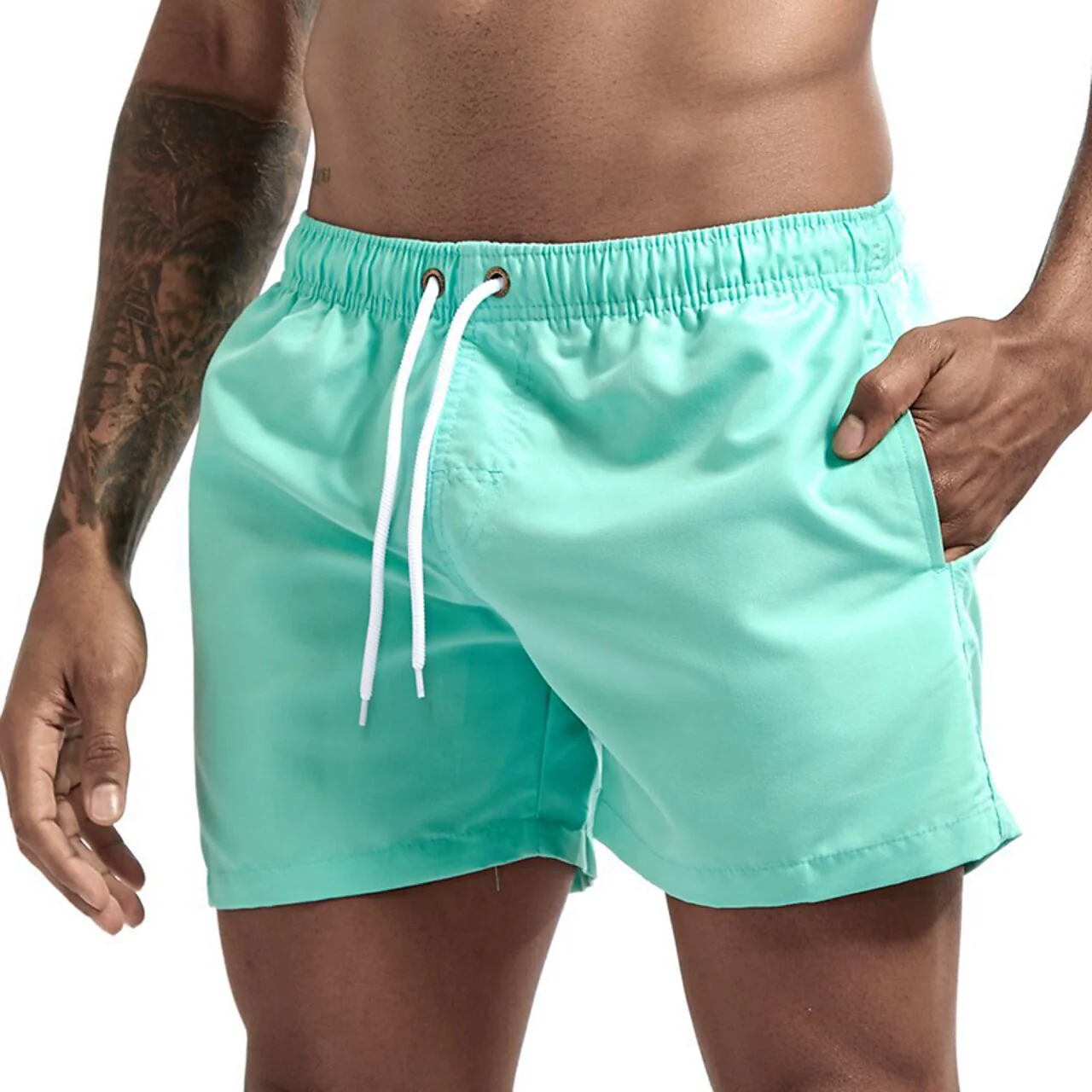 Atmungsaktive Herren-Badeshorts für den Sommer - Merlin - Image 9
