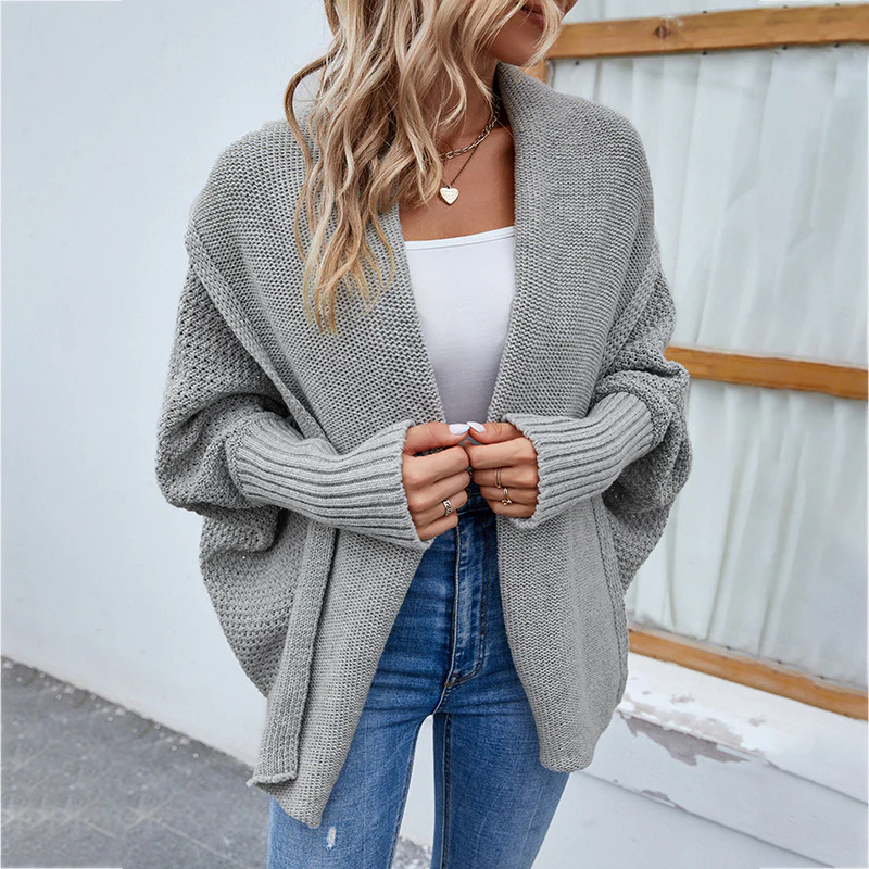Atmungsaktive, lockere Strickjacke - Erika - Image 4