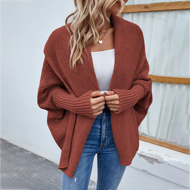 Atmungsaktive, lockere Strickjacke - Erika - Image 6