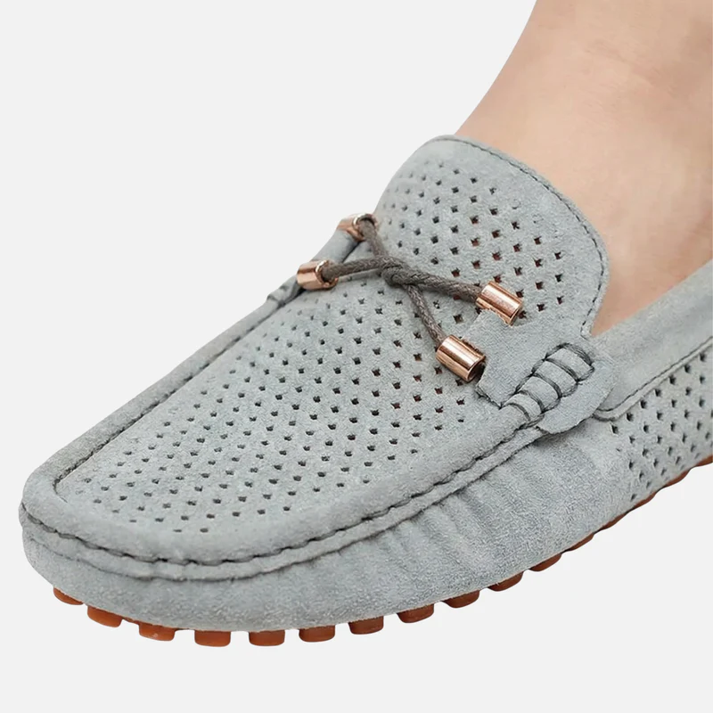 Wolfgang | Herren Atmungsaktive Sommer Loafer Perforation – Perforierte Loafer Herren - Image 3