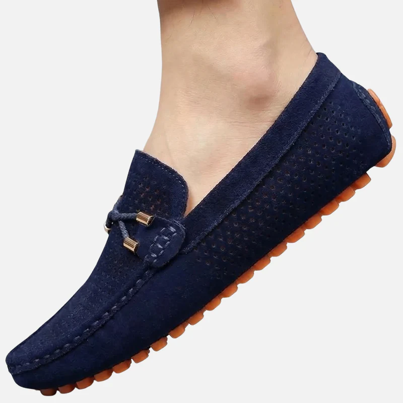 Wolfgang | Herren Atmungsaktive Sommer Loafer Perforation – Perforierte Loafer Herren - Image 4