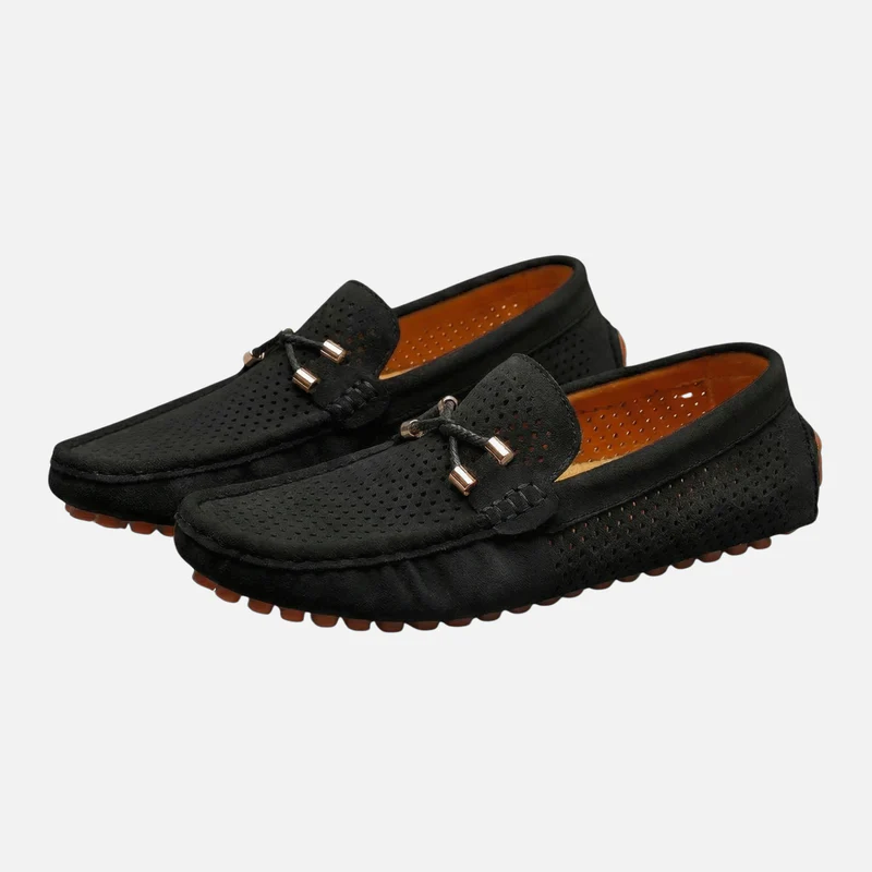 Wolfgang | Herren Atmungsaktive Sommer Loafer Perforation – Perforierte Loafer Herren - Image 5