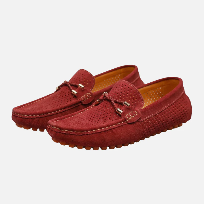 Wolfgang | Herren Atmungsaktive Sommer Loafer Perforation – Perforierte Loafer Herren - Image 6