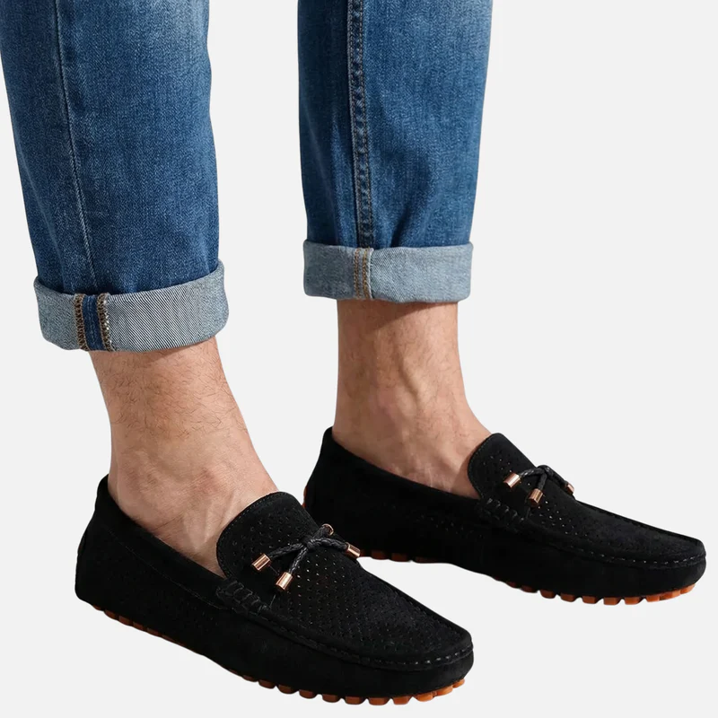 Wolfgang | Herren Atmungsaktive Sommer Loafer Perforation – Perforierte Loafer Herren - Image 7