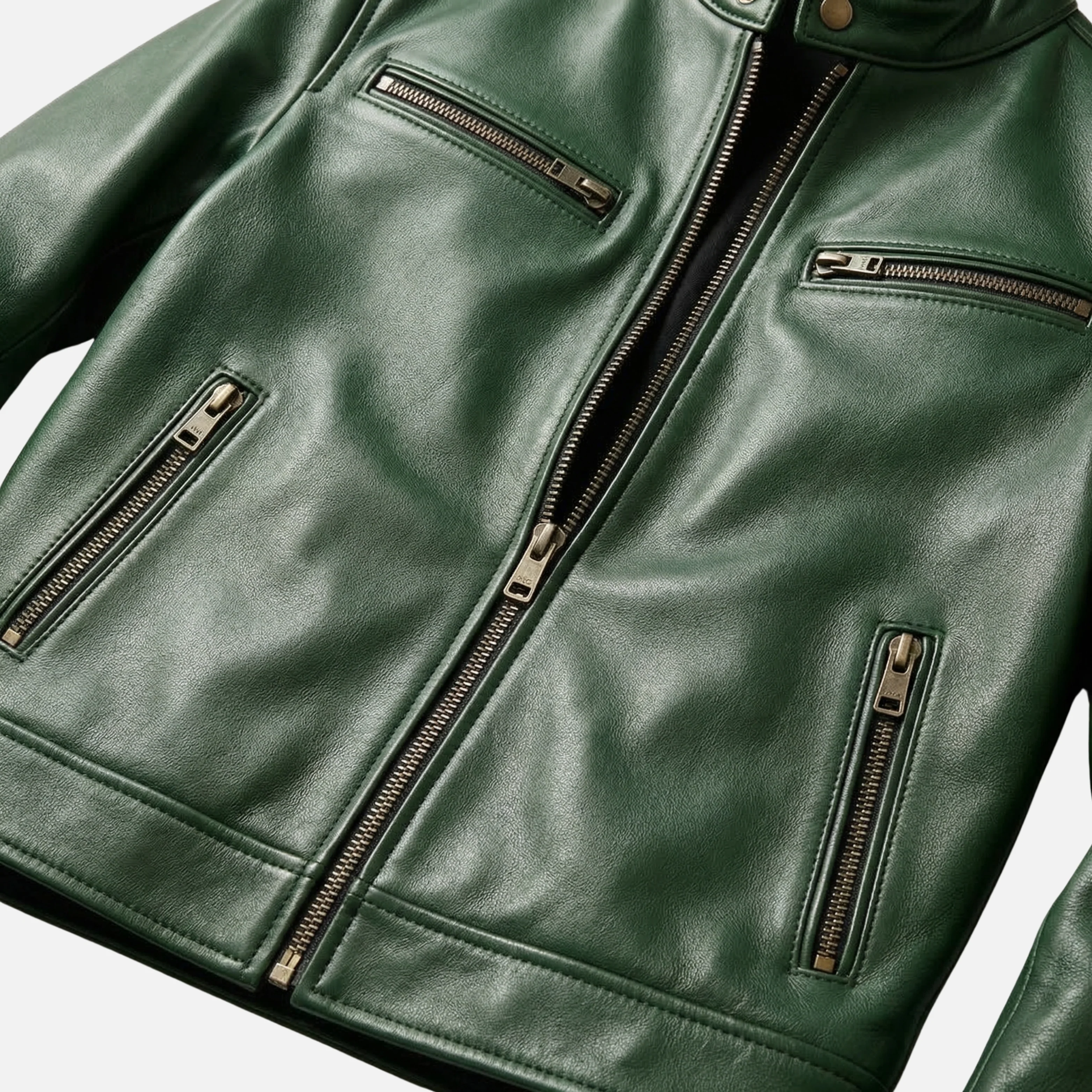Alexander | Herren Atmungsaktive Vintage Jacke Baumwollfutter Reißverschluss – Vintage Jacke - Image 4