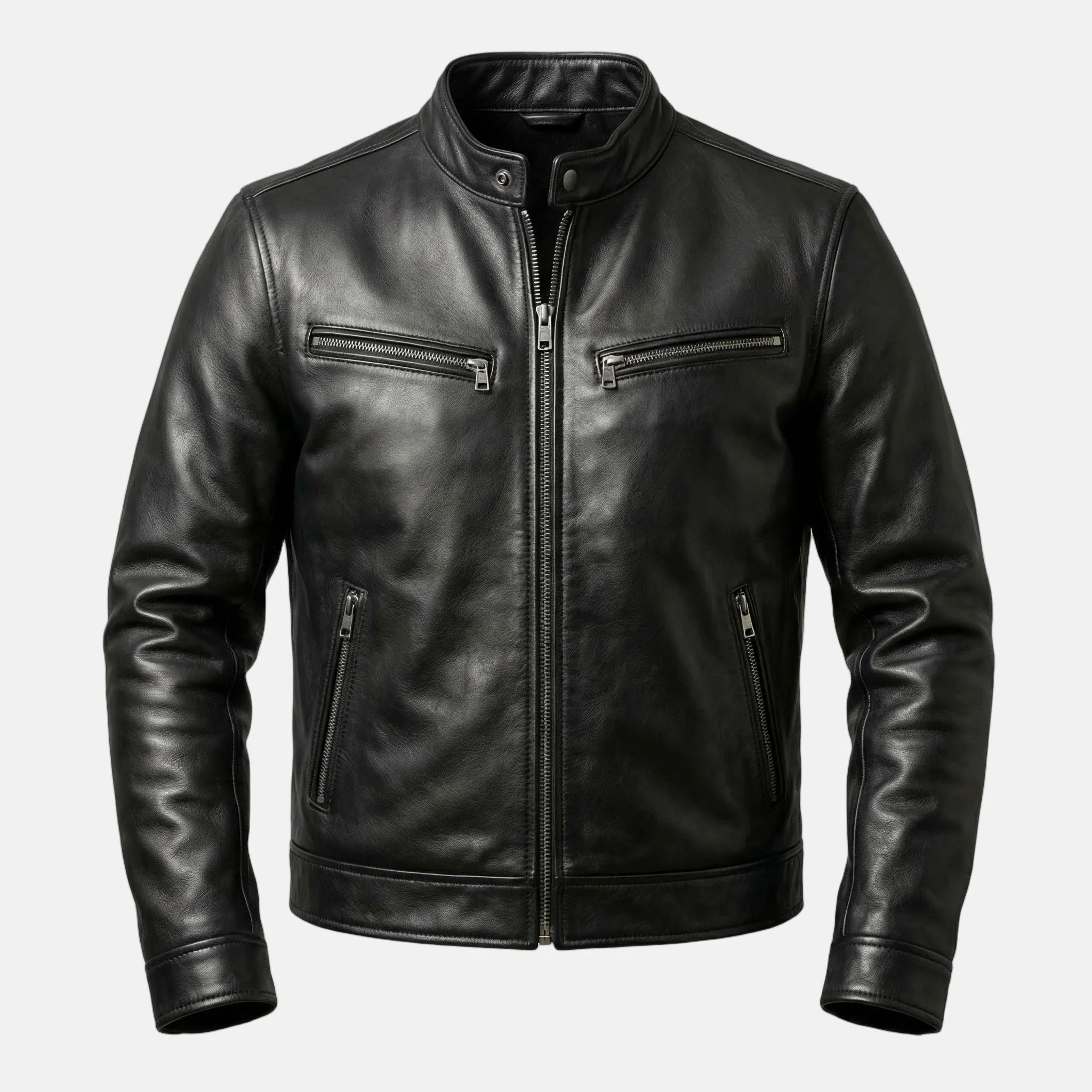 Alexander | Herren Atmungsaktive Vintage Jacke Baumwollfutter Reißverschluss – Vintage Jacke - Image 9