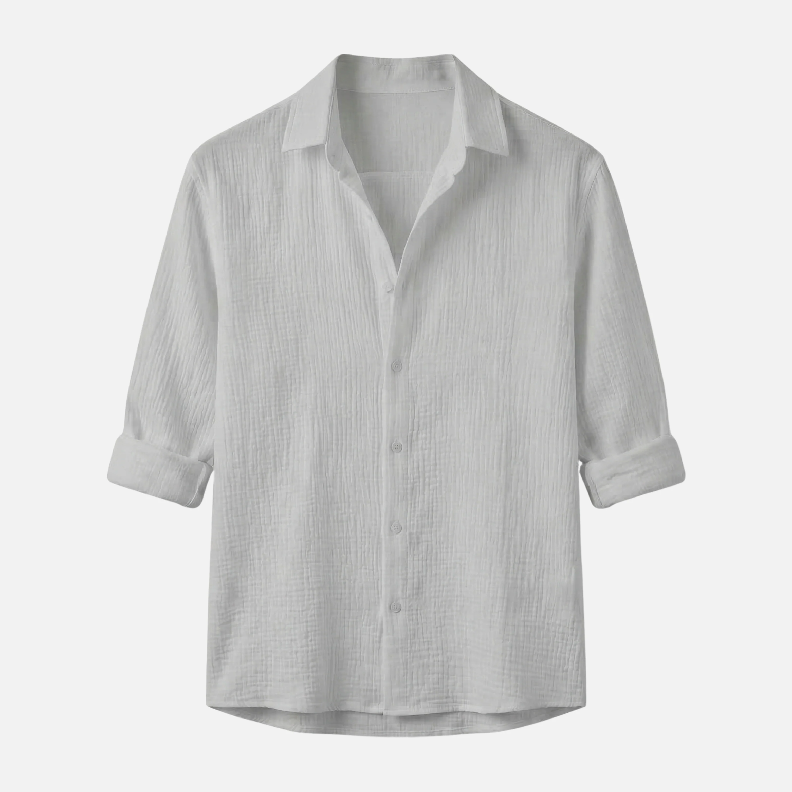 Thorsten | Herren Atmungsaktives Leinen Hemd Relaxed Fit Kragen – Leinen Hemd Kragen - Image 11