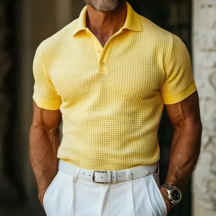 Atmungsaktives Sommer-Polohemd für Männer - Gregory - Image 3