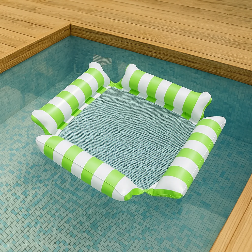Aufblasbare Poolliege – Komfortable Schwimmliege für Erwachsene und Kinder - Image 3