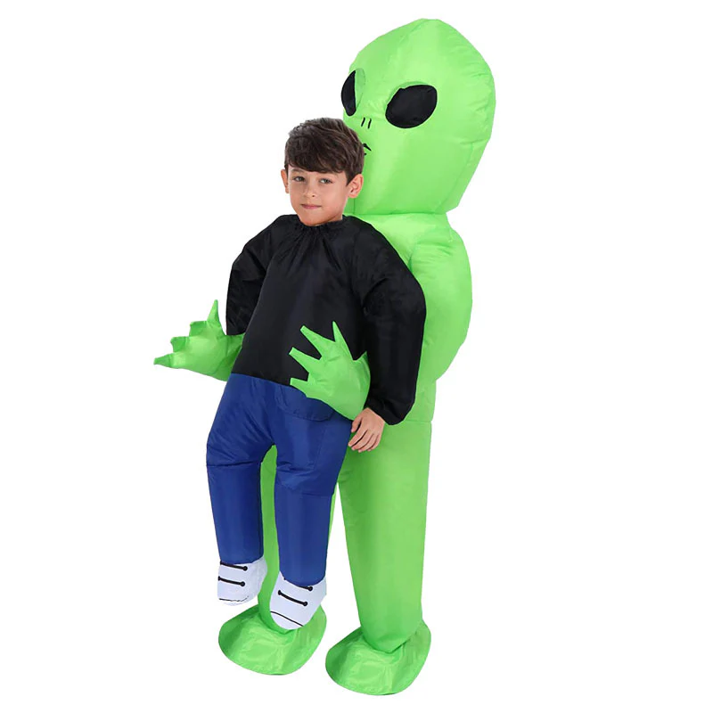 Aufblasbarer Alien Halloween Kostum - Image 2