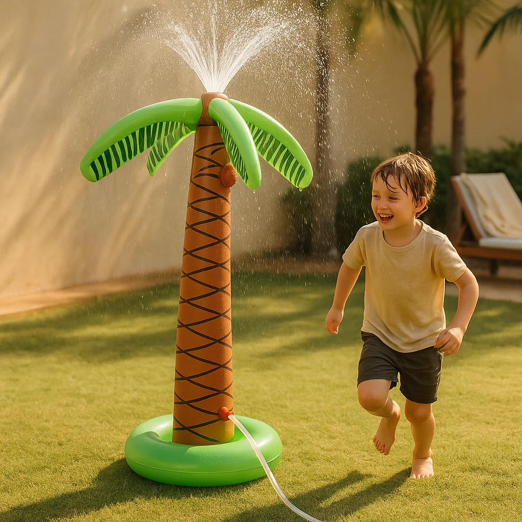 Aufblasbarer Gartensprinkler – Wasserspielzeug im Baum-Stil - Image 2