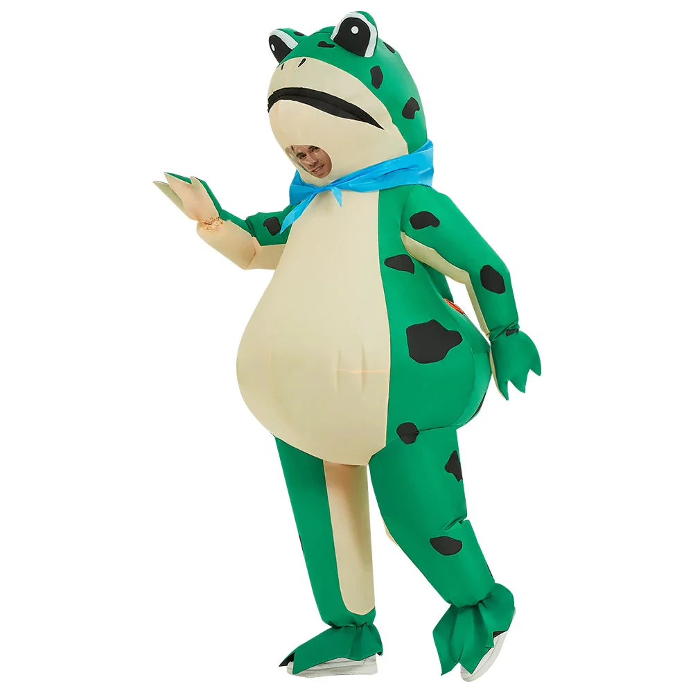 Aufblasbares Frosch-Kostüm Unisex | Ganzkörper & Reißverschluss - Image 2