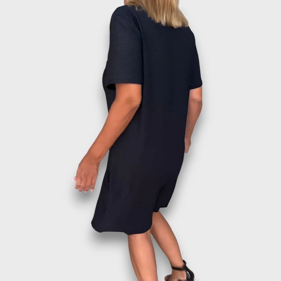 Aurela – Faltenkleid mit Twist-Detail - Image 2