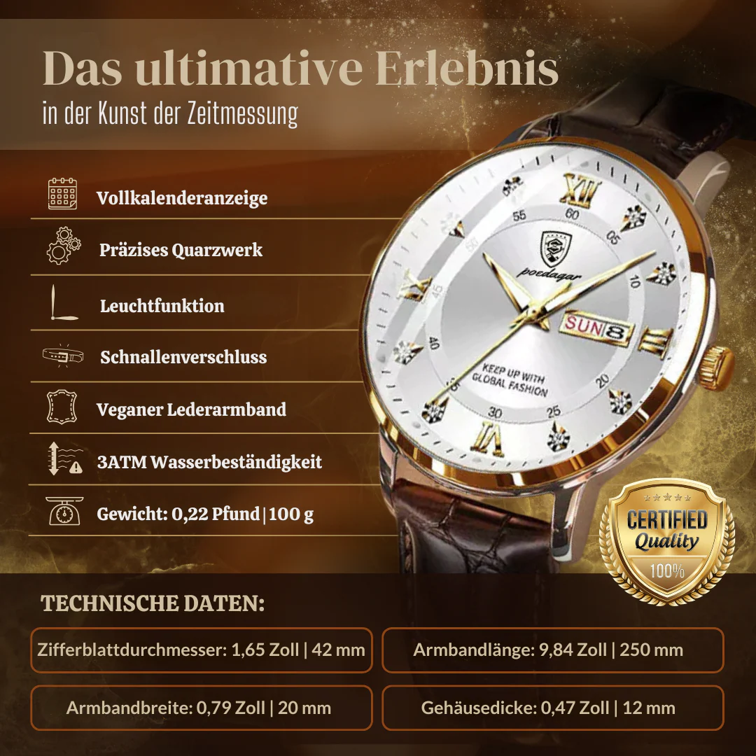 Aureus | Herren Luxus-Armbanduhr - Image 3