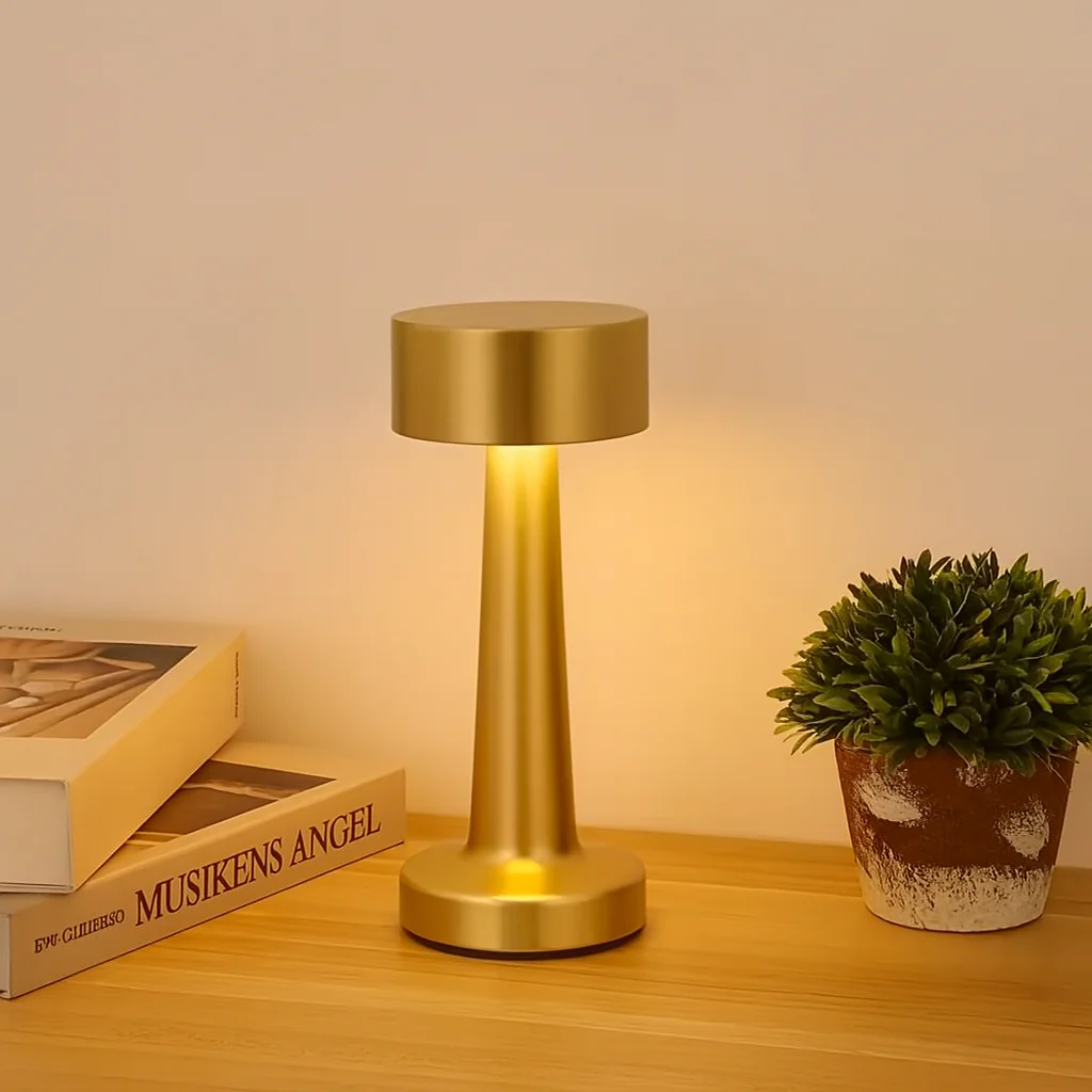 Aurevia | Kompakte, tragbare LED-Tischleuchte aus Metall - Image 2