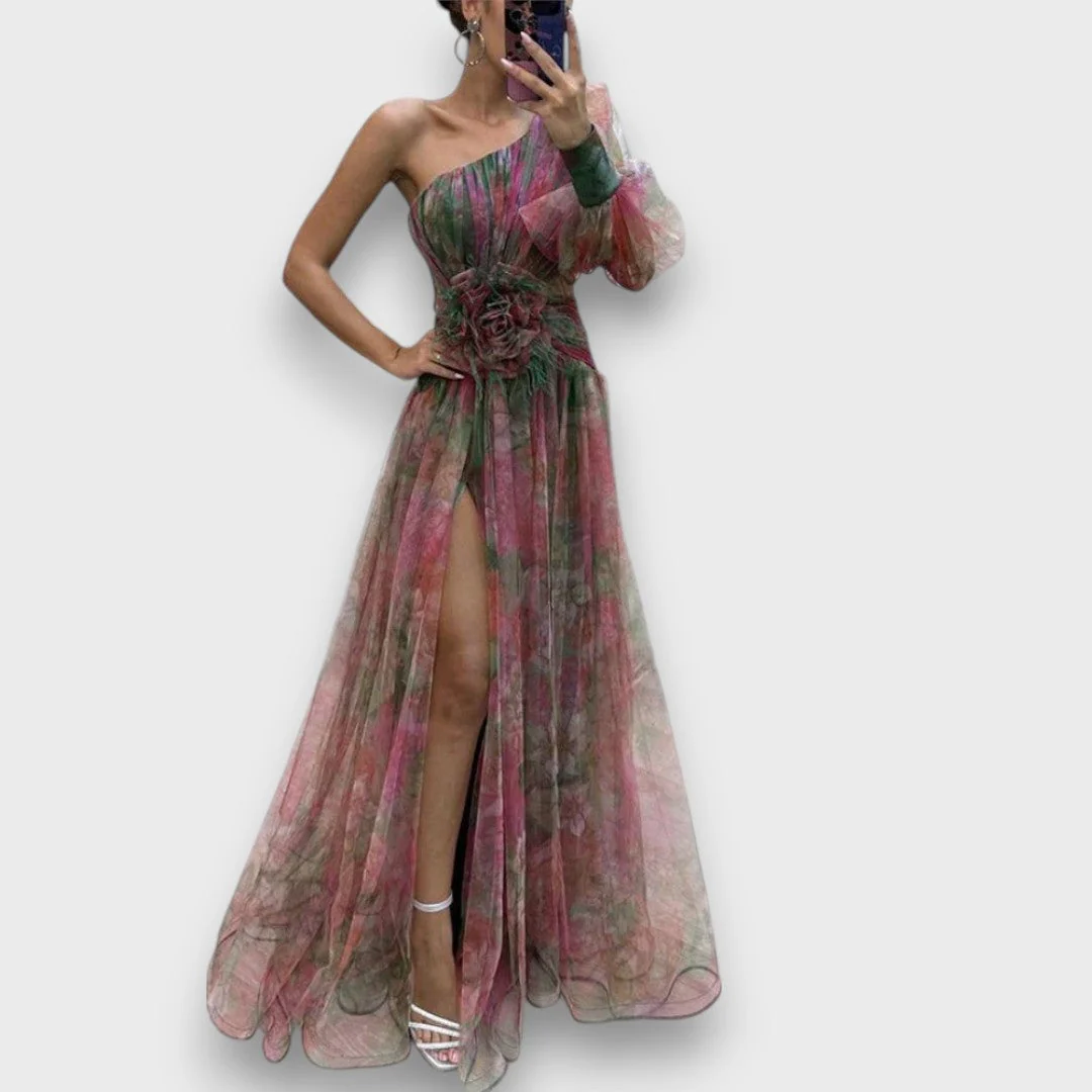 Aurielle – Maxikleid mit floraler - Image 2