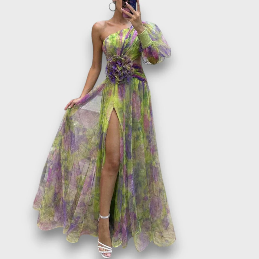 Aurielle – Maxikleid mit floraler - Image 3