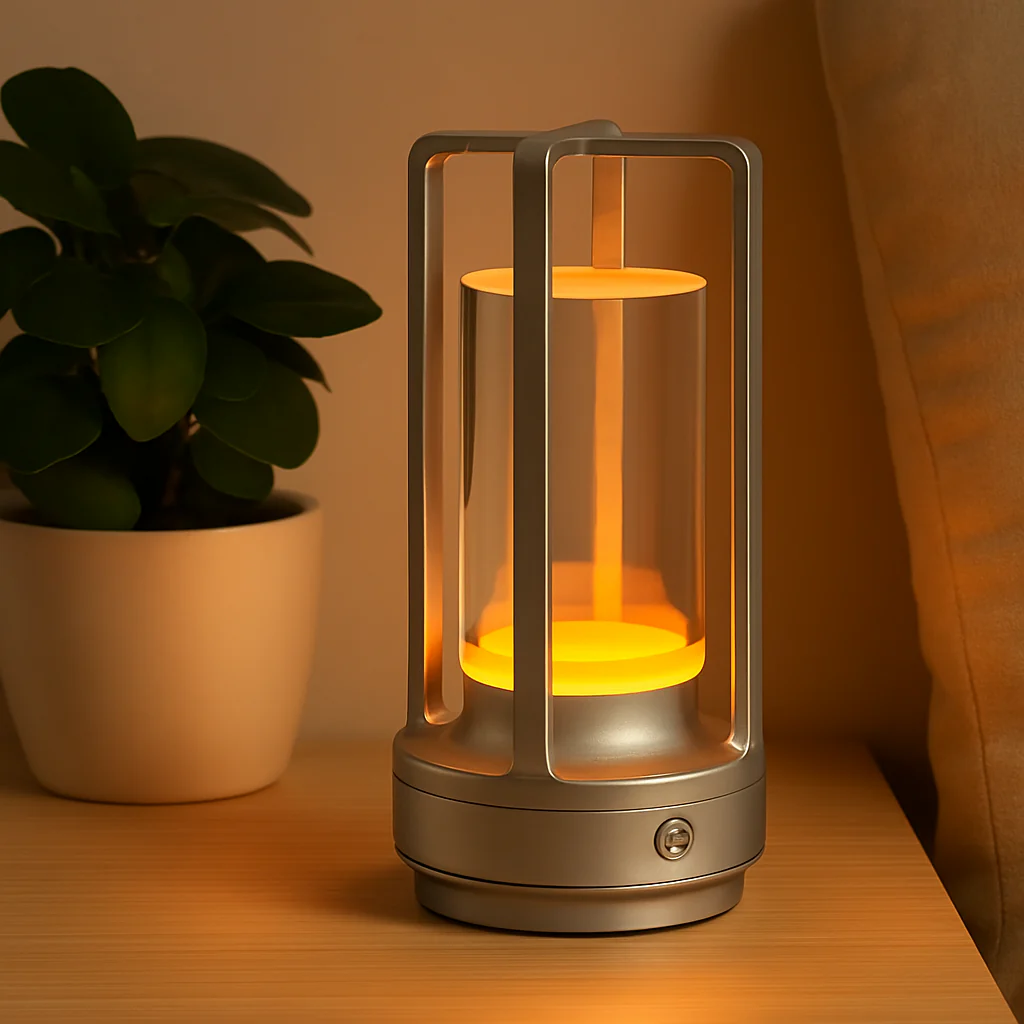 Aurluma| Wiederaufladbare LED-Tischleuchte Crystal - Image 2