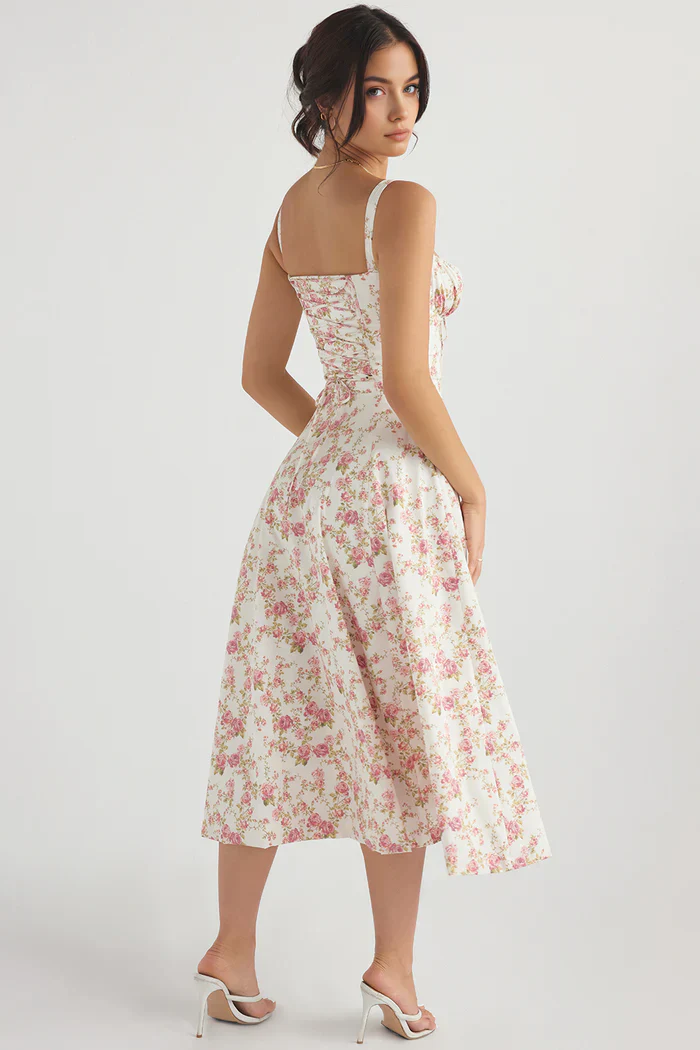 AURORA - Midikleid mit Schnürung - Image 10
