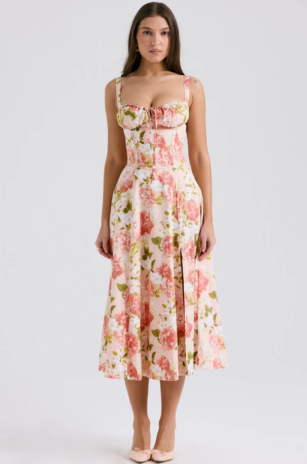 AURORA - Midikleid mit Schnürung - Image 11