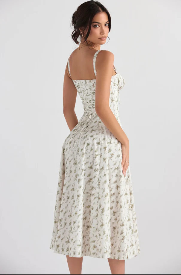 AURORA - Midikleid mit Schnürung - Image 12