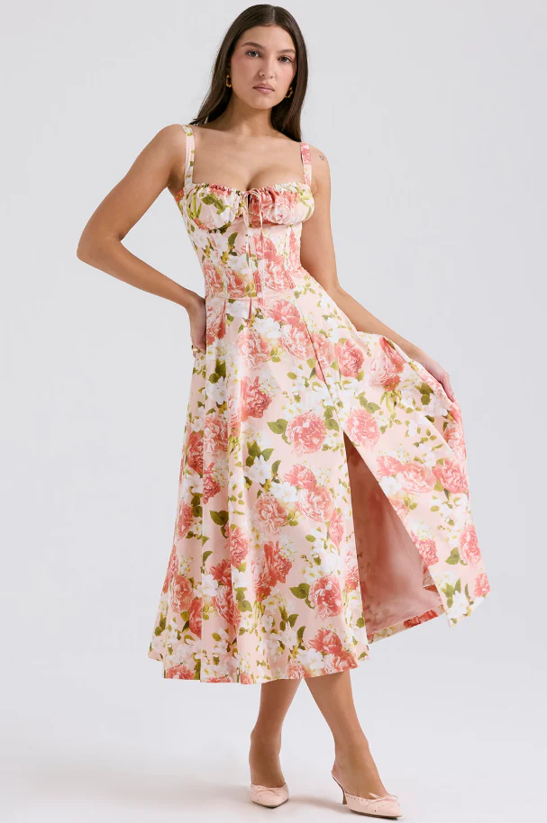AURORA - Midikleid mit Schnürung - Image 13