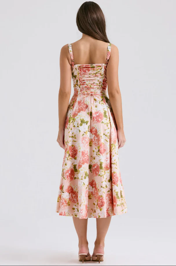 AURORA - Midikleid mit Schnürung - Image 14