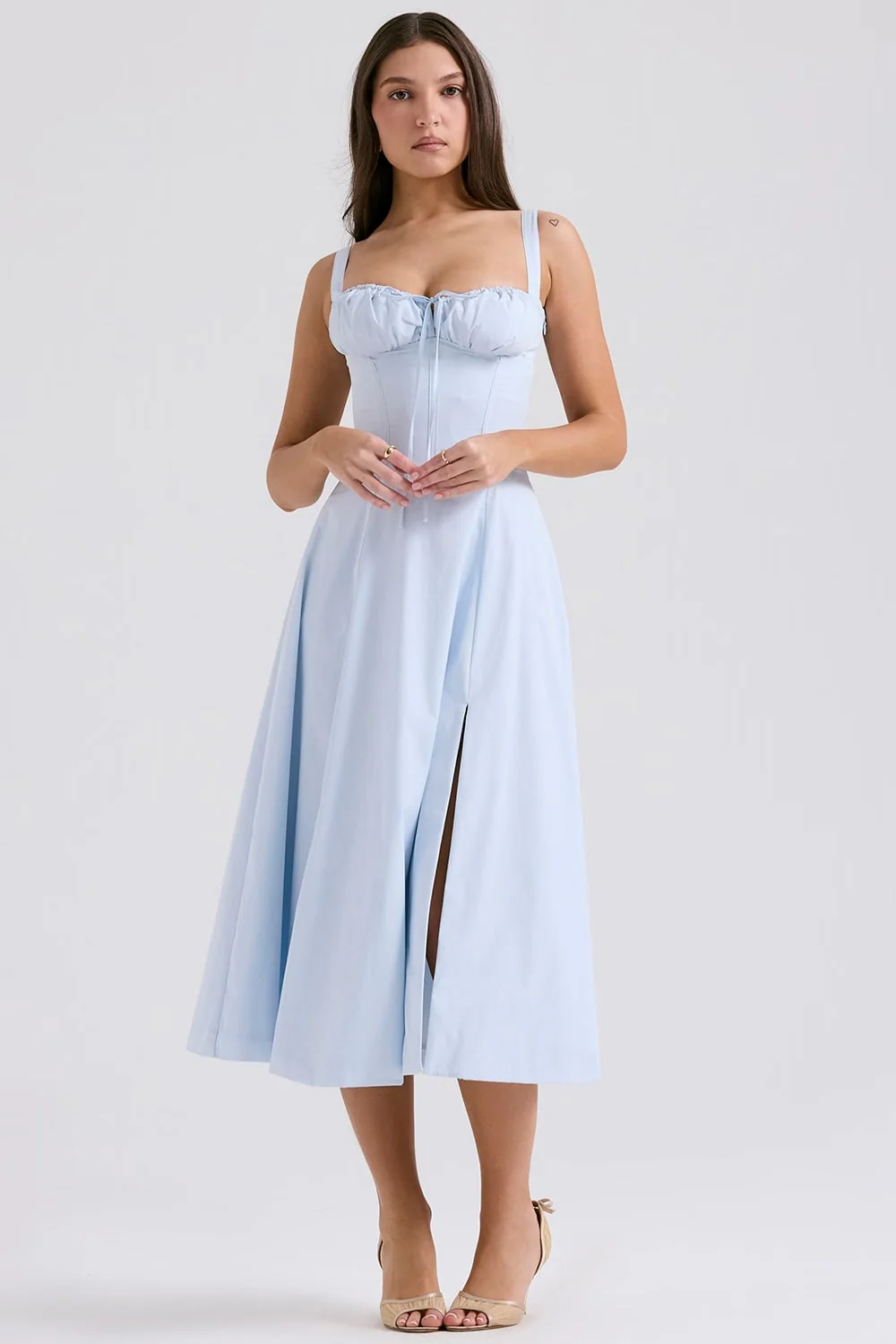 AURORA - Midikleid mit Schnürung - Image 16