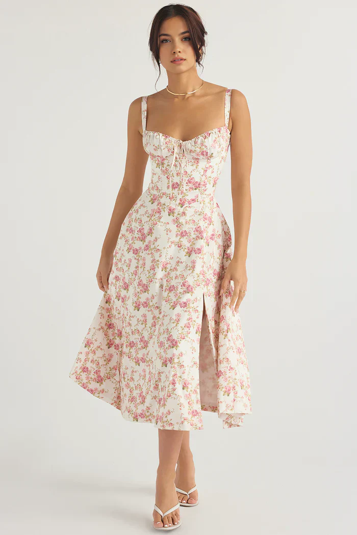AURORA - Midikleid mit Schnürung - Image 18