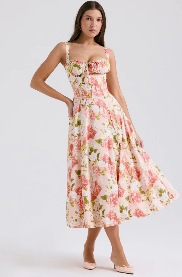 AURORA - Midikleid mit Schnürung - Image 19