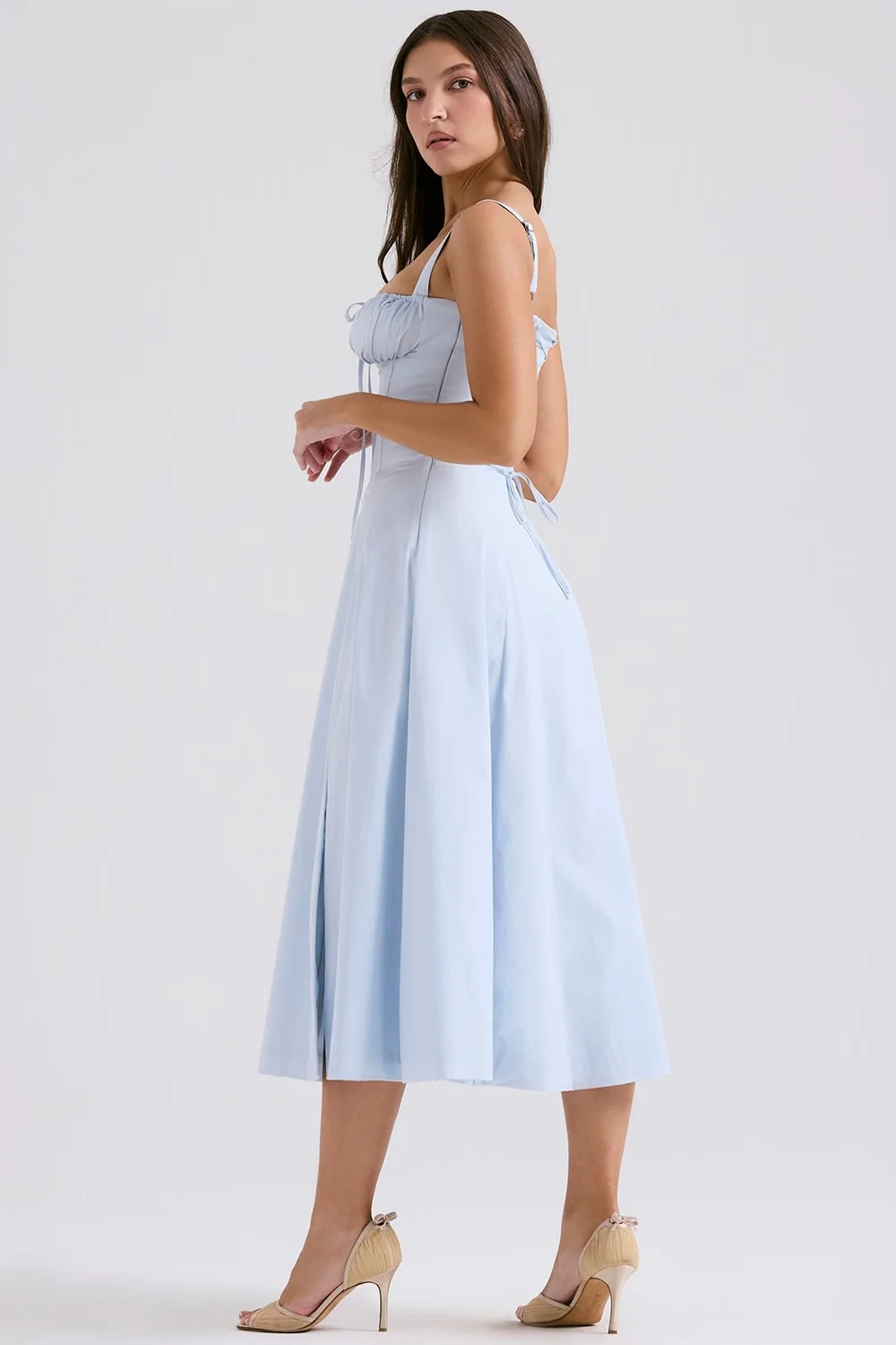AURORA - Midikleid mit Schnürung - Image 4