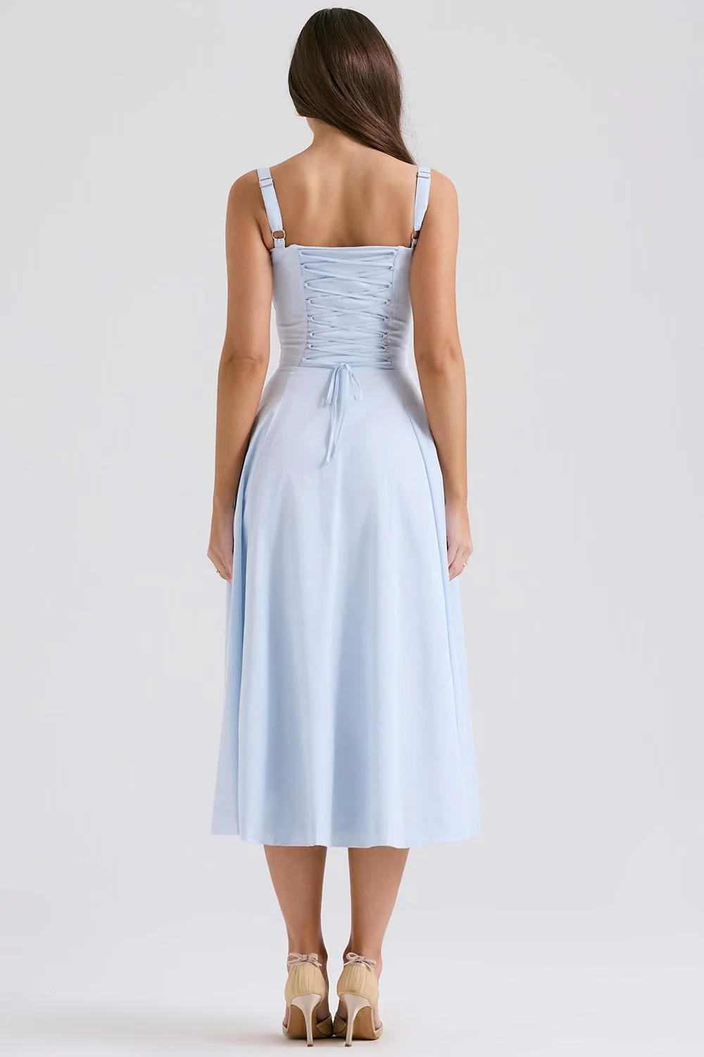 AURORA - Midikleid mit Schnürung - Image 5