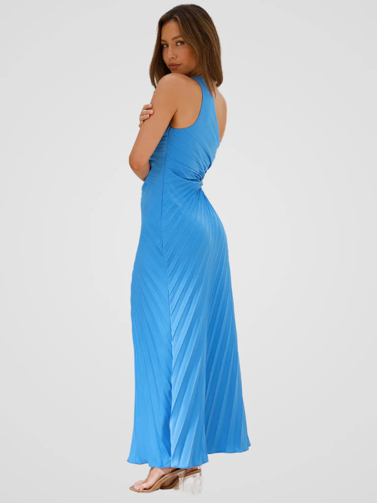 AURORA ONE SHOULDER PLISSEEKLEID - Image 11