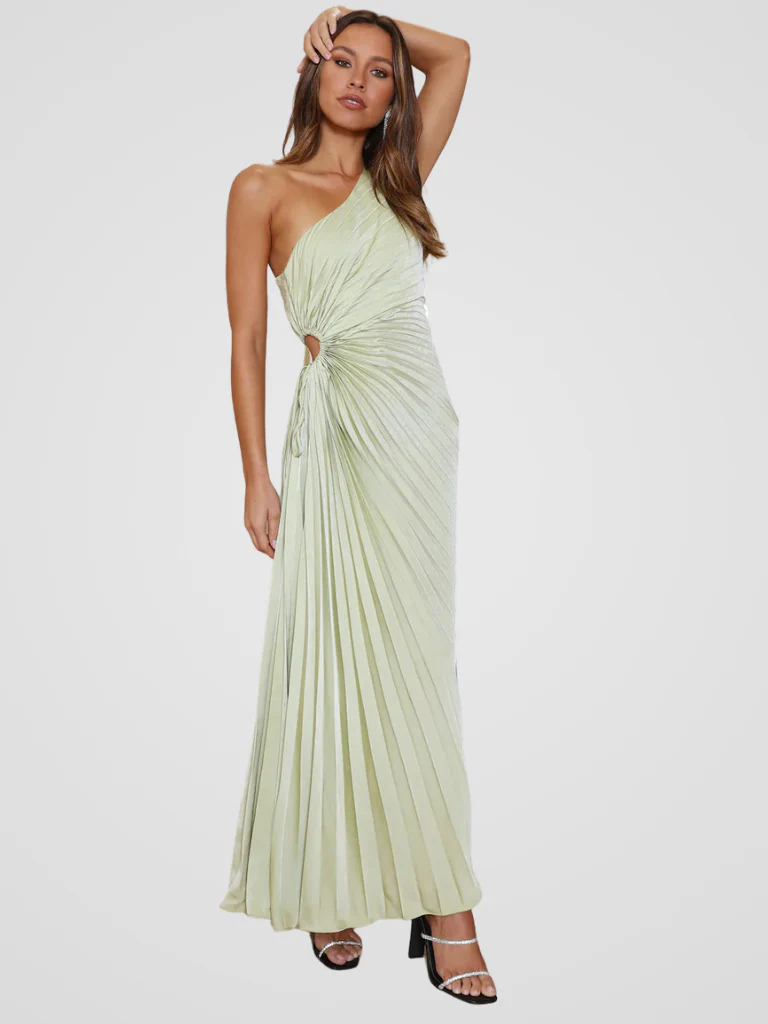 AURORA ONE SHOULDER PLISSEEKLEID - Image 15