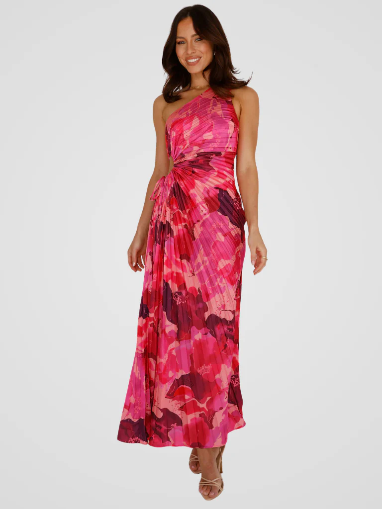 AURORA ONE SHOULDER PLISSEEKLEID - Image 18