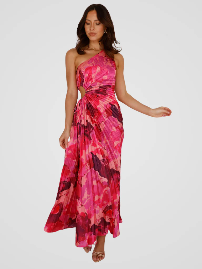 AURORA ONE SHOULDER PLISSEEKLEID - Image 2